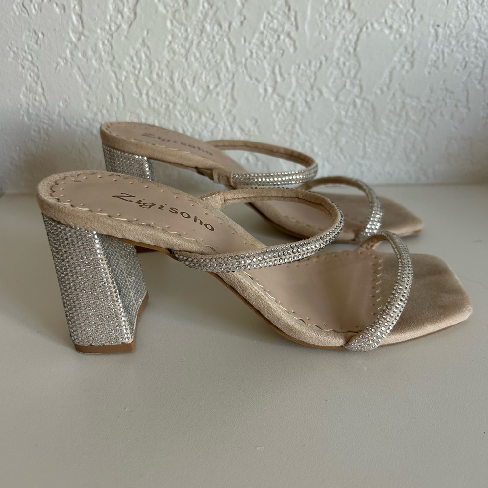Sparkly heels
